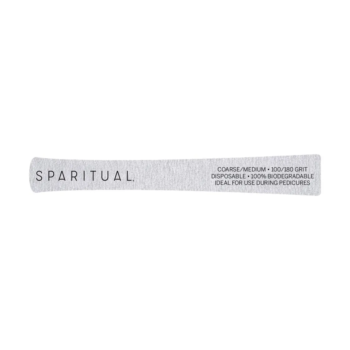 SpaRitual Zebra Board Eco-File Nail, 100/180 Grit, 5 pack