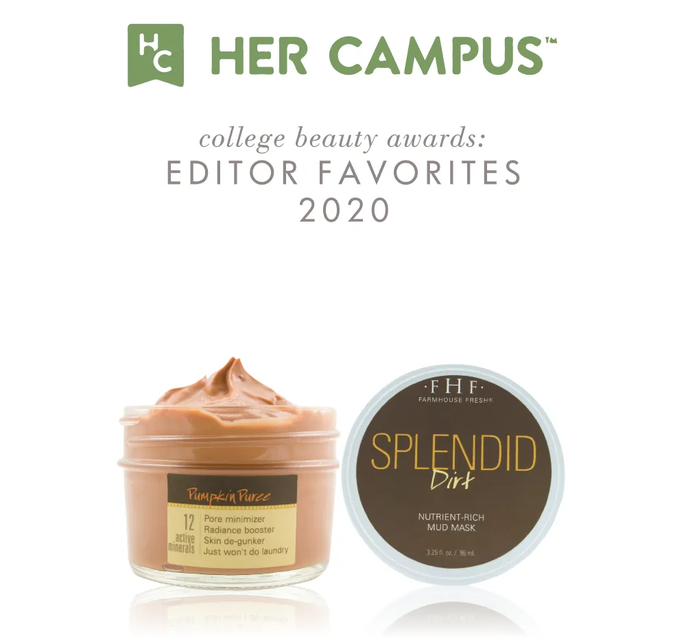 Splendid Dirt? Nutrient Mud Mask with Organic Pumpkin Puree | Farmhouse Fresh