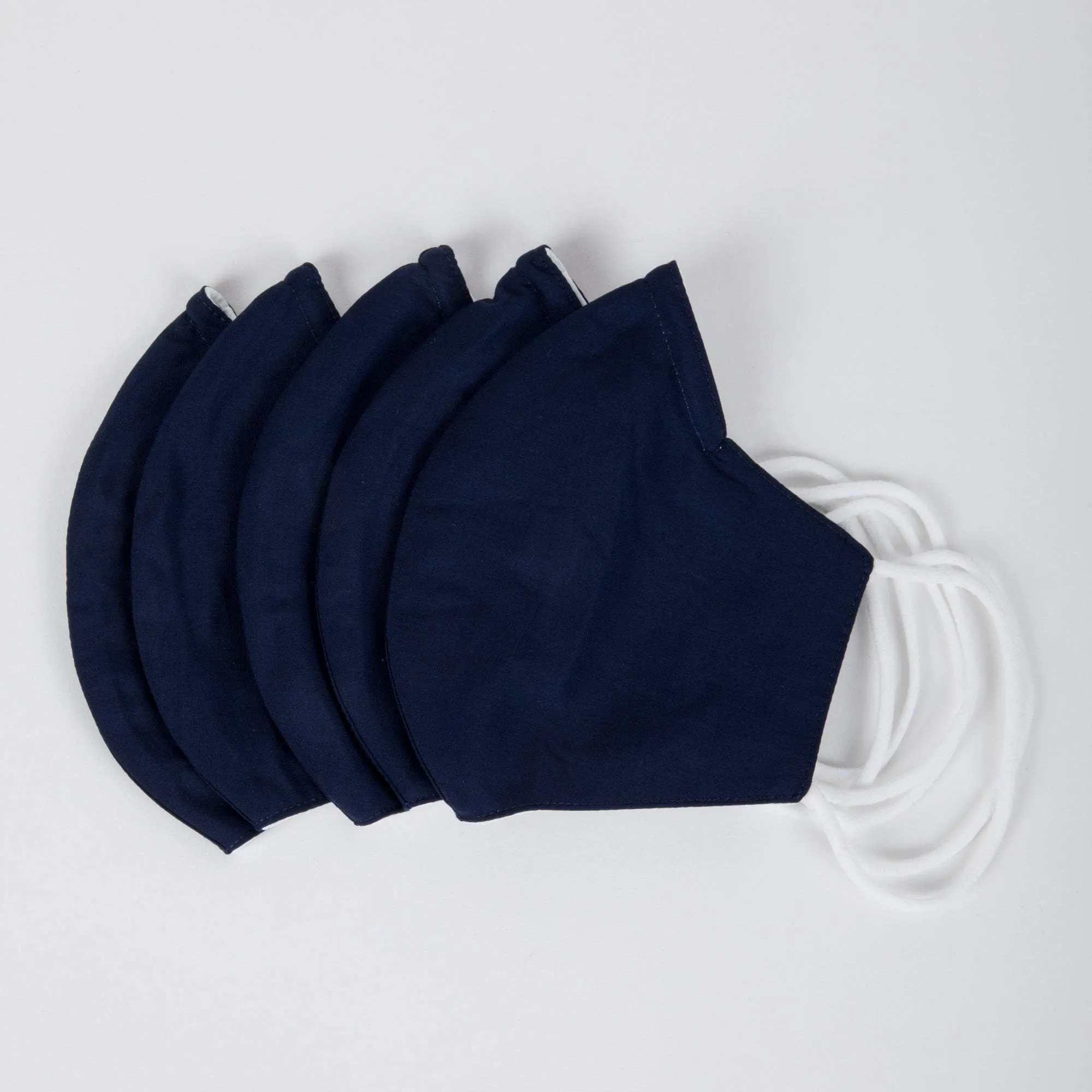 Sposh 3-Layer Premium Earloop Face Mask, 5 Pack