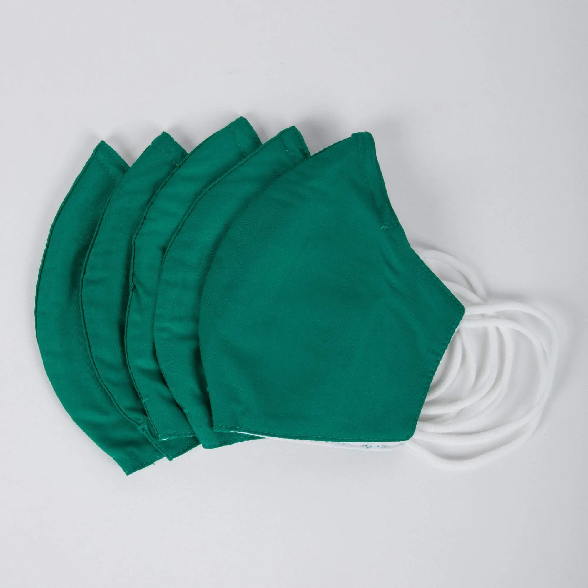Sposh 3-Layer Premium Earloop Face Mask, 5 Pack