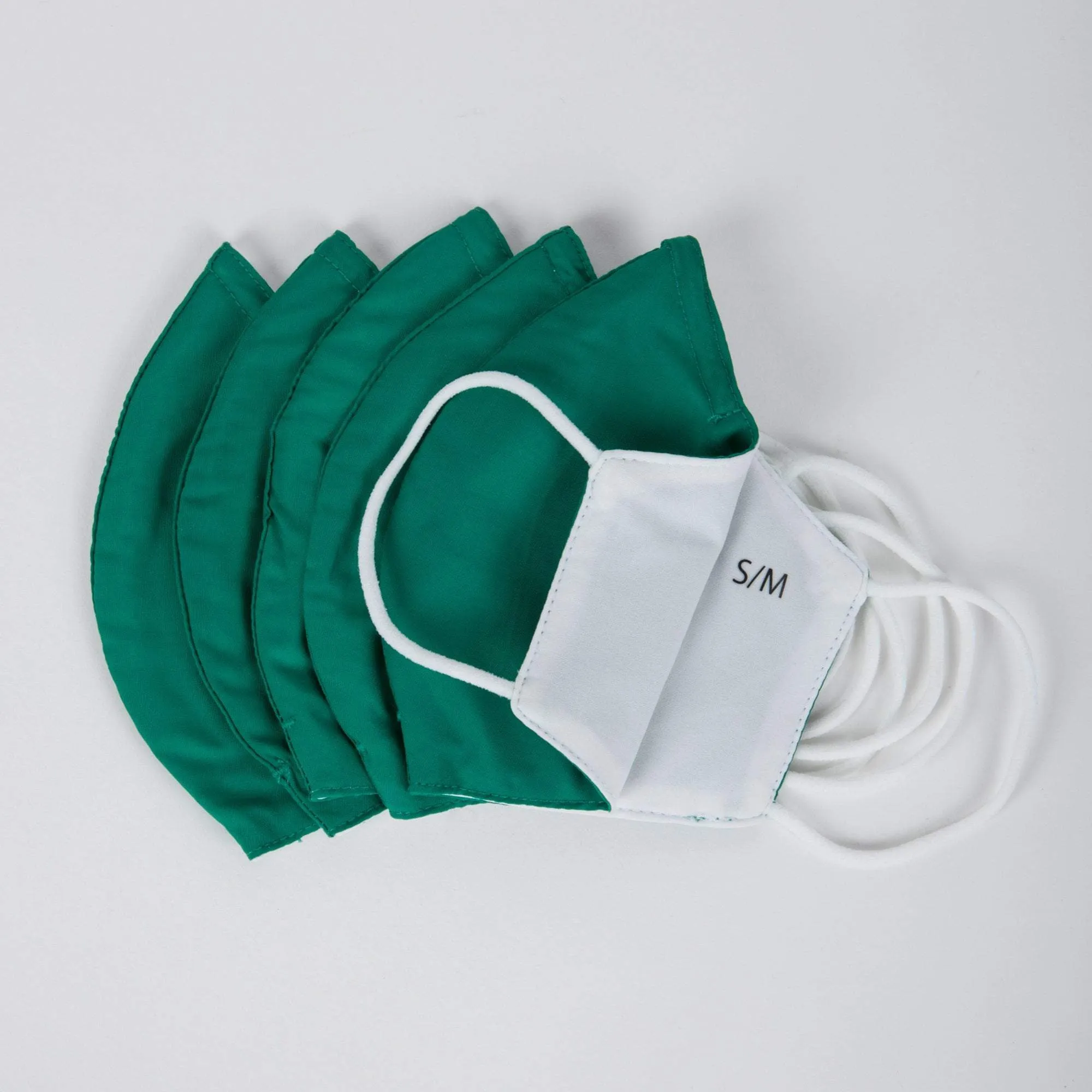 Sposh 3-Layer Premium Earloop Face Mask, 5 Pack