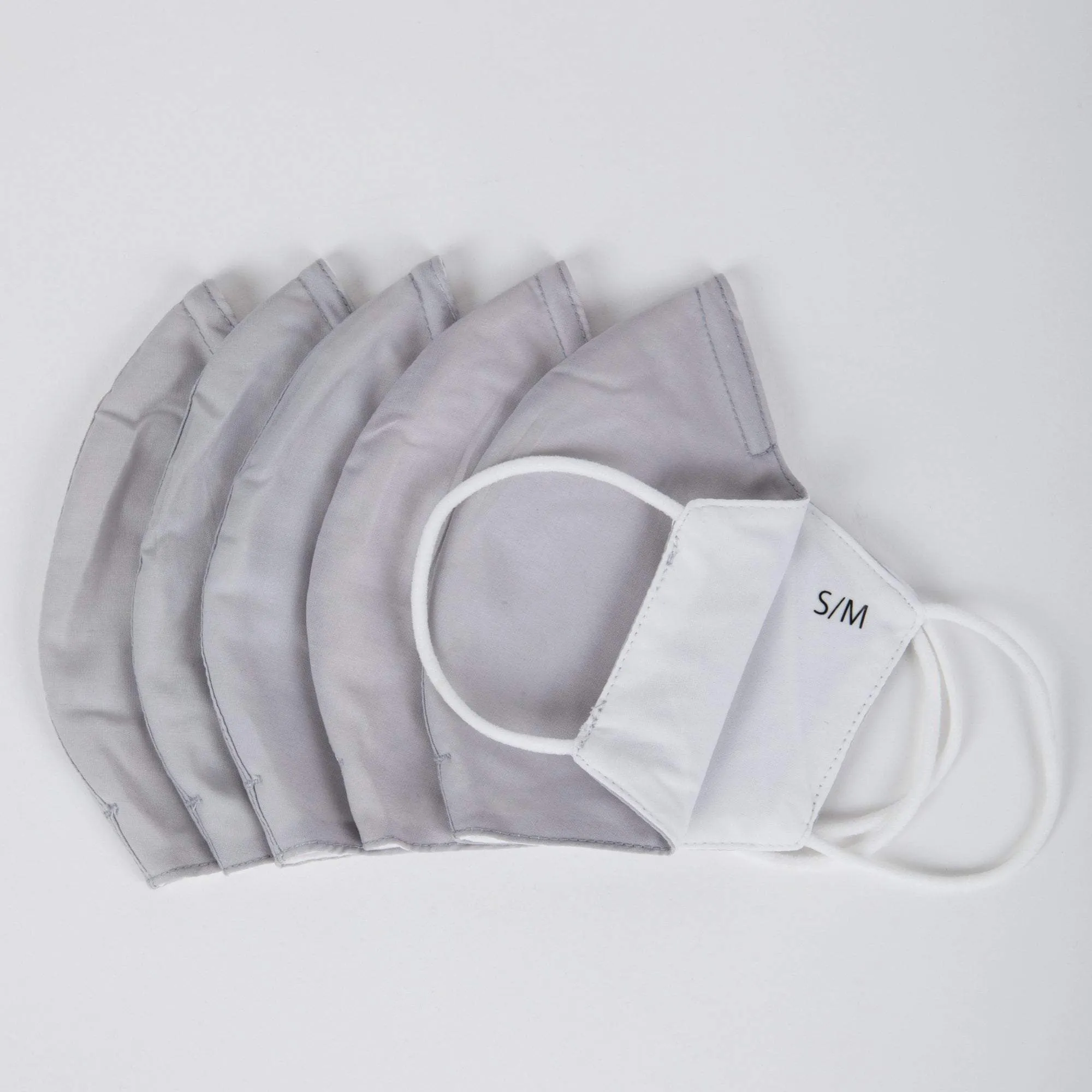 Sposh 3-Layer Premium Earloop Face Mask, 5 Pack