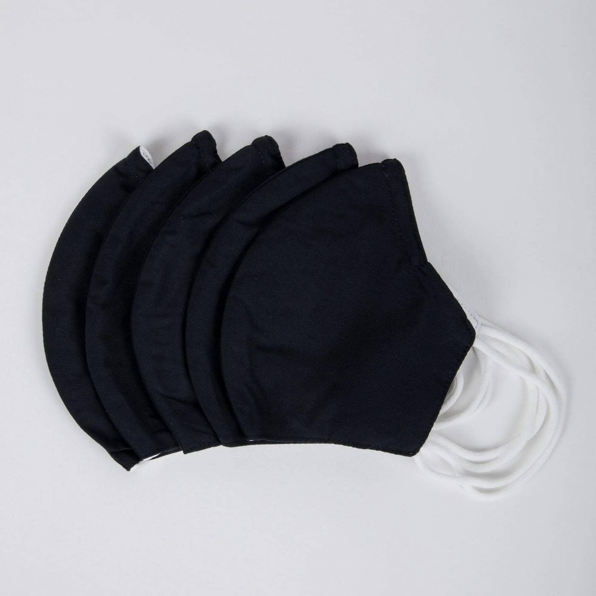 Sposh 3-Layer Premium Earloop Face Mask, 5 Pack