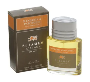 St James of London Mandarin & Patchouli Preshave Oil