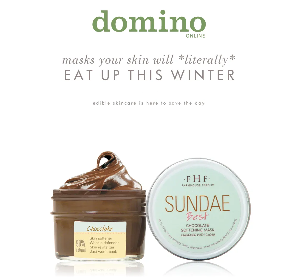 Sundae Best? Chocolate Softening Mask with CoQ10 | Farmhouse Fresh