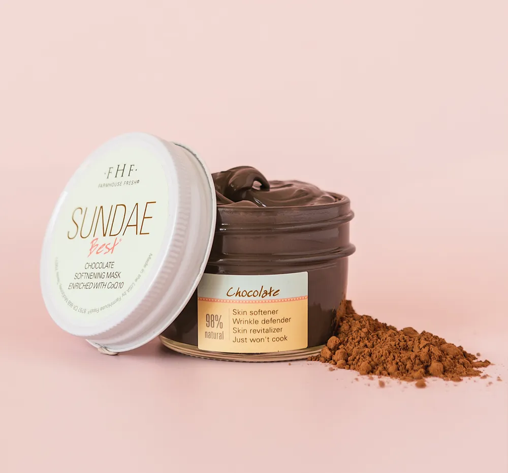 Sundae Best? Chocolate Softening Mask with CoQ10 | Farmhouse Fresh