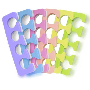 Toe Separators, Assorted, Two Toned, 120 pair