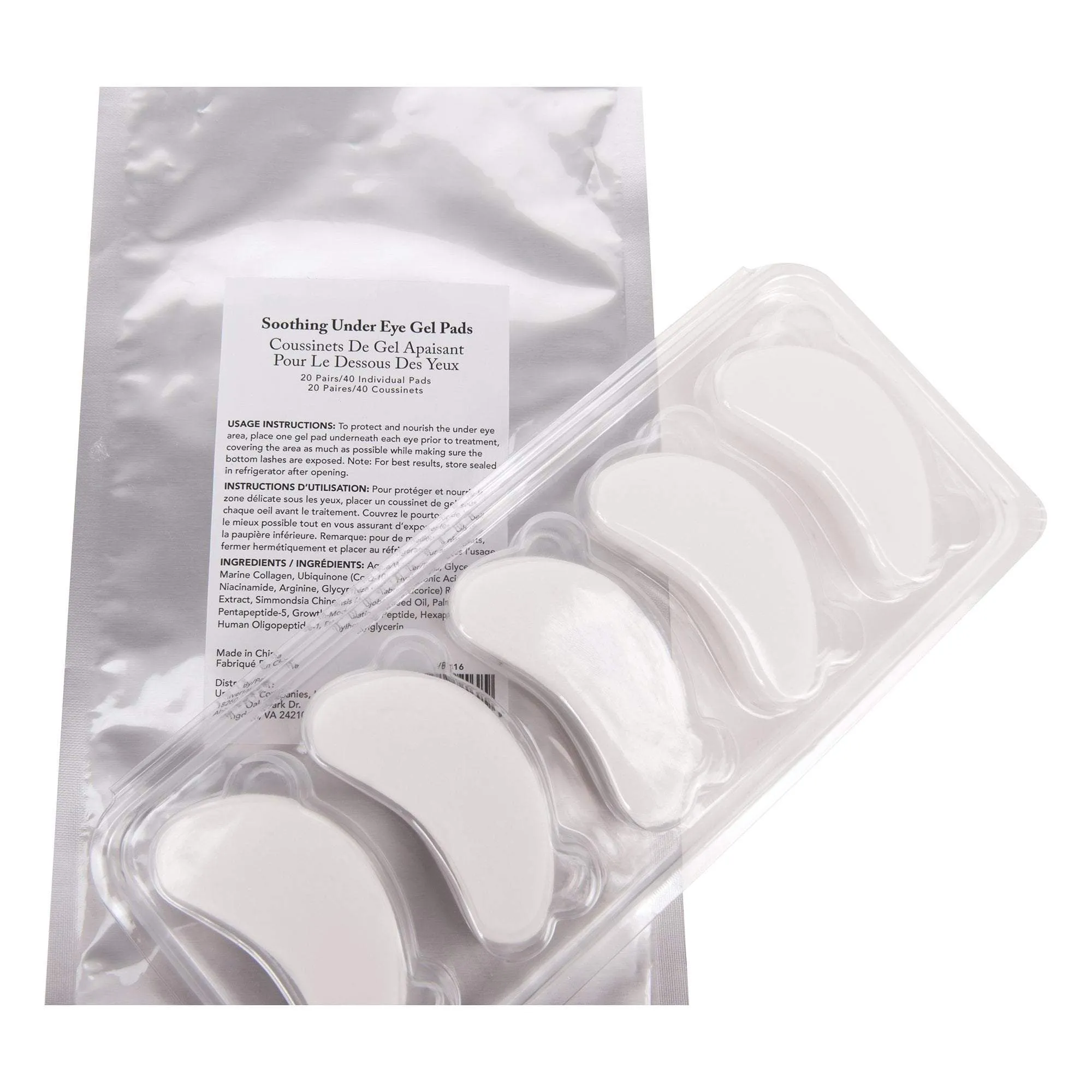 Under Eye Gel Pads, 20 pr