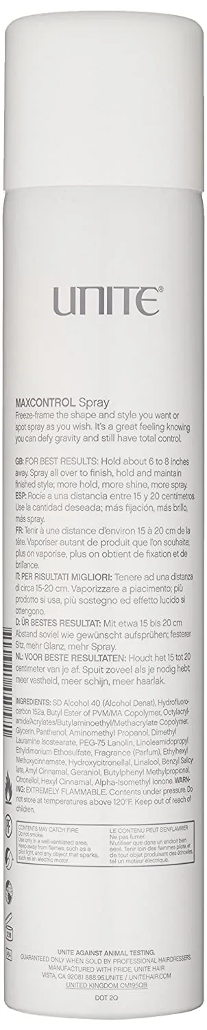 Unite Max Control Spray 10 Oz