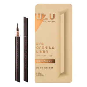 UZU BY FLOWFUSHI 38 Shade Liner Sheer Brown Limited Edition