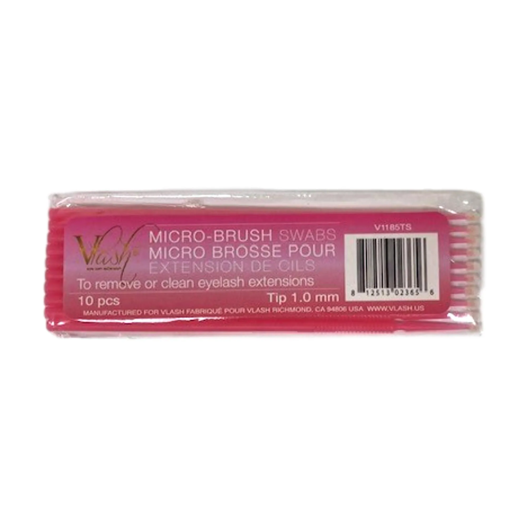 Vlash Microfiber Brush (1.0 mm), 10 pack