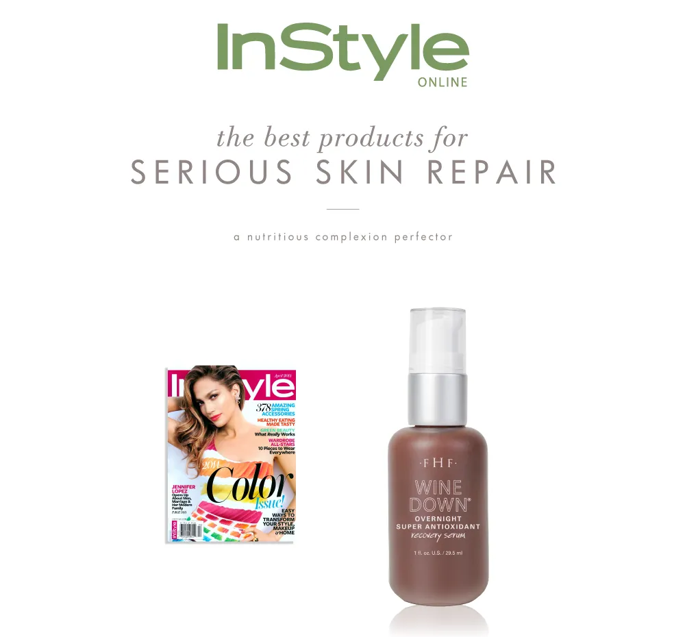 Wine Down? Overnight Super Antioxidant Recovery Serum | Farmhouse Fresh