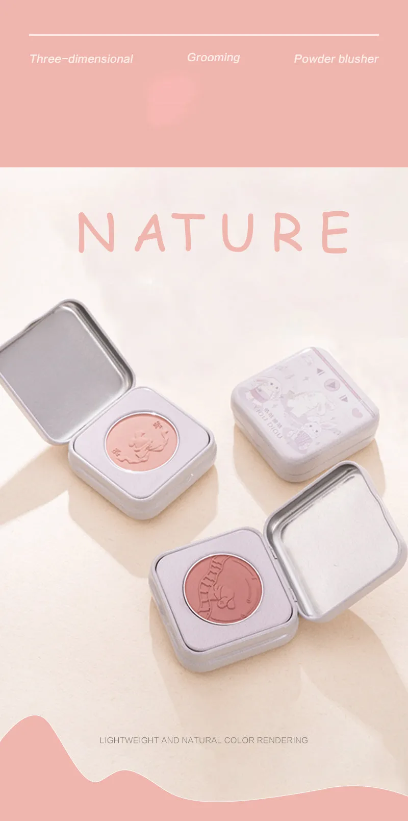 YIGUDIGU Symphony Orchestra Blush - Petite Iron Box Edition